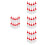 4Pcs Red Plastic Needle Tip Bottles for Acrylic Paint and Glue Storage 7