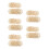 50Pcs Beige Vegetable Press Mesh for Jars Bamboo Fermenting Tool 6