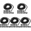 100Pcs Durable Black Polyester Drawstring for Pants and Hoodies 4