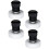 20Pcs Clay Repair Tool Ceramic Trimmer with Centering Aid White 3