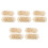 50Pcs Beige Vegetable Press Mesh for Jars Bamboo Fermenting Tool 5