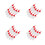 4Pcs Red Plastic Needle Tip Bottles for Acrylic Paint and Glue Storage 9
