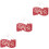 3Pcs Red Vintage Open Closed Sign Practical Decorative Door Accessory 5