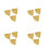 12Pcs Resin Egyptian Pyramid Miniature Decoration 9