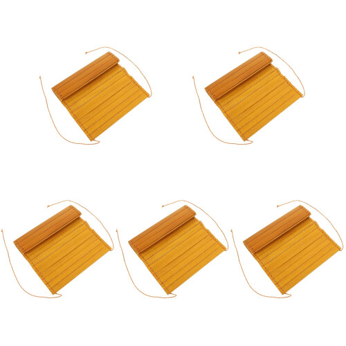 5Pcs Multipurpose Bamboo Slips DIY Handmade Book for Decorative Use 2
