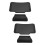 2Sets Soft Motorcycle Back Support Cushions for Waist Relief 7