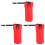 3St Professionele Drumstick Opbergzak Canvas Drumaccessoires 4