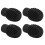 20Pcs Black Silicone Drumstick Tips Noise Reducing Practice Silencers 2