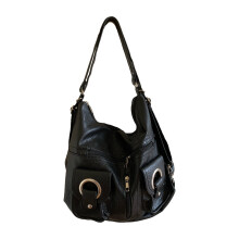 PU Backpack for Women Fashion Multipurpose Satchel Bag-Black