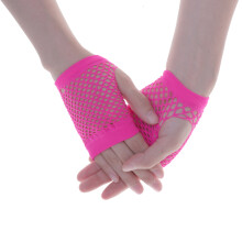 36Paren Paar Mesh Handschoenen Vingers 80S Party En Show