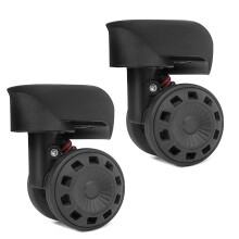 1Pair Roller Wheel for Luggage Box Suitcase 360-W120 small
