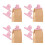 12St Roze Document Clips Van Metaal Voor Efficiënte Bureauorganisatie 8