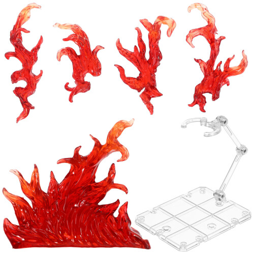 3Sets Rood Modelhouder Voor Figuren Van Kwaliteitsplastic 2