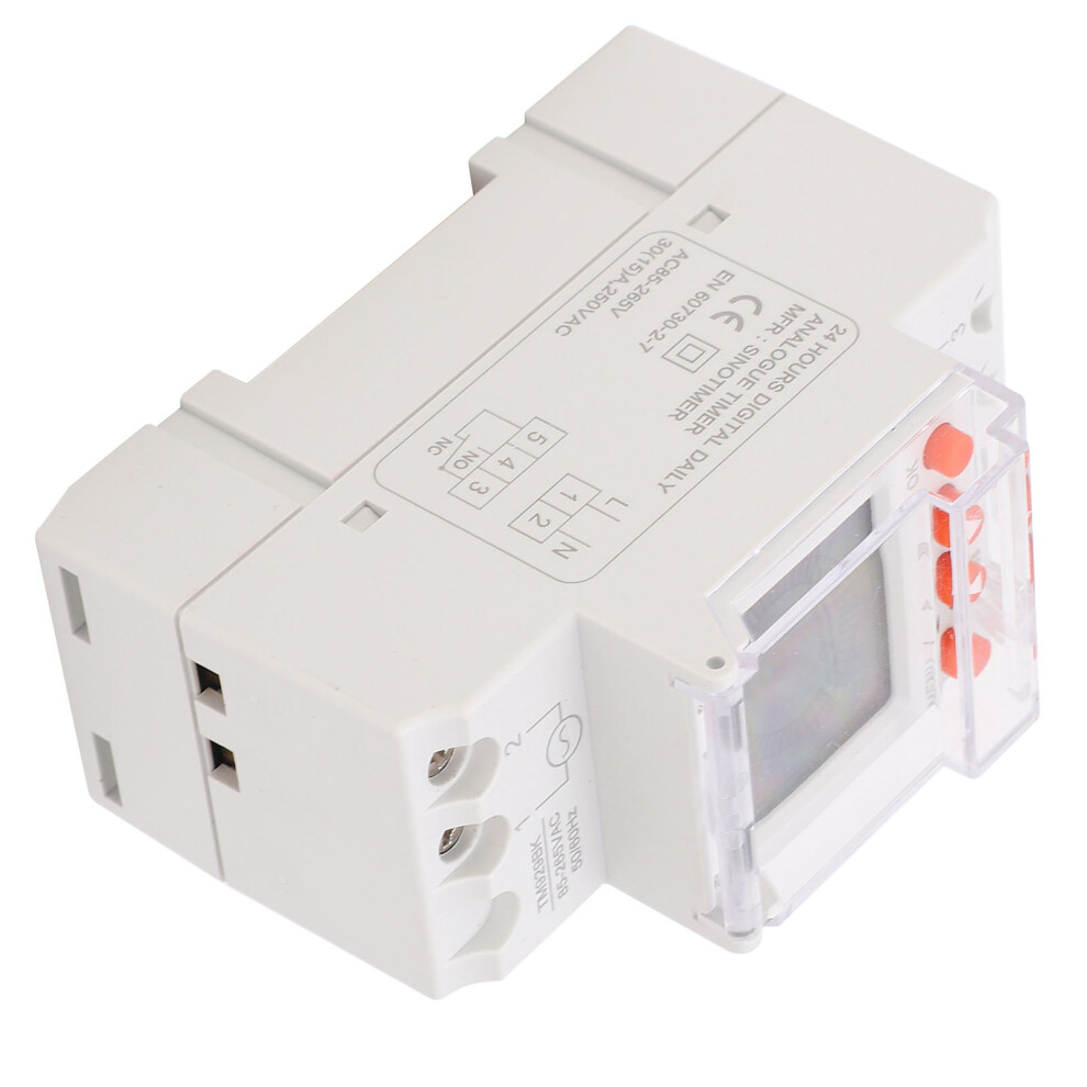 Programmable Digital Timer Switch Tm929bk 30A 85-265Vac Backlight 7901378428300