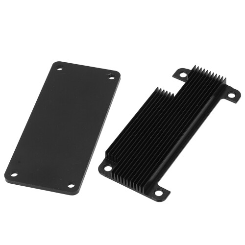 Raspberry Pi Zero 2W Protective Case Enclosure Black Shell Colourful Pin Header
