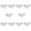 1000Pz Borchie Metalliche Con Cristalli Per Moda DIY 5