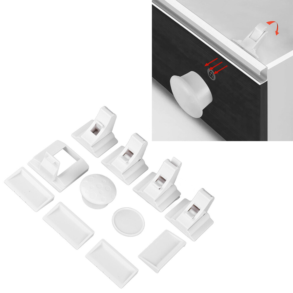4 stücke Kind Sicherheit Magnetische Schlösser