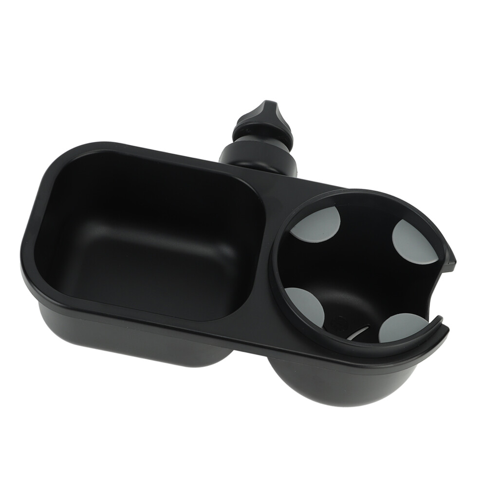 Portable Stroller Cup Holder with Universal Attachment & 360 Tray