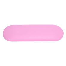 2 pz Cuscinetto Pieghevole per Mano con Supporto per Unghie, Rosa, 29,5x10,5 cm, per Saloni e Bellezza