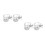4Pièces Nourrisseur Aquarium Transparent En 8