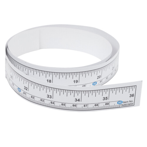 10Pièces Ruban Mesure Auto-Adhésif Papier Durable