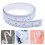 10Pièces Ruban Mesure Auto-Adhésif Papier Durable 8