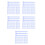 1000Pièces Bandes D'essai Papier Portable Usage 4