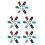30Pièces Serrures Casier Gym 3 Chiffres Couleurs Multiples 5