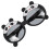 2Pièces Lunettes Prop Panda Pour Party Décor Tpee 1