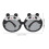 2Pièces Lunettes Prop Panda Pour Party Décor Tpee 10