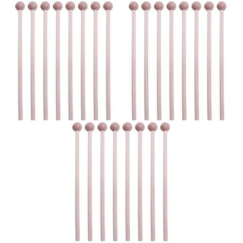 24Pz Martelli Legno Per Strumenti Percussivi Educativo 2