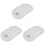 3Pièces Coussin Siège PVC Pour Avec Ventouses Ergonomie 4