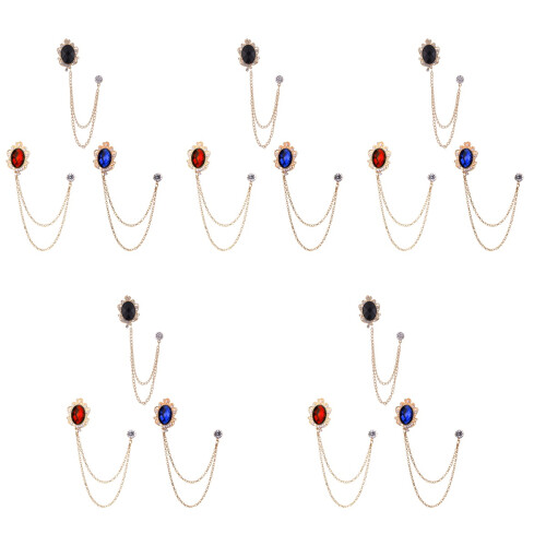 15Pièces Broche Décorative Accessoires Costume Variés 2