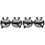 2Pièces Lunettes Prop Panda Pour Party Décor Tpee 4