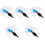 5Ensembles Siphon Essence Manuelle En PVC ABS Transparente Auto 5