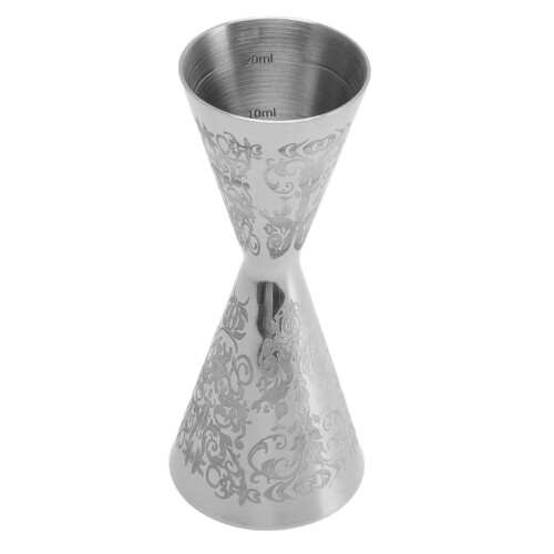 Doppelkopf-Cocktailmaß aus Edelstahl 30ml/45ml Messbecher 1