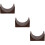 3Pcs Coffee Machine Filter Holder Wooden Filter Organizer Light Brown 9