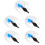 5Ensembles Siphon Essence Manuelle En PVC ABS Transparente Auto 8