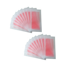 40Pièces Bandes Cire Rose Pour Jambes Aisselles Et Douce