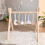 12Pièces Jouets Bébé En Bois Suspendus Multicolores 10