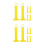 12Pièces Racks Cônes Football Portable Base Stable 9