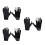 3Paires De Cyclisme Baseball Multi Respirants Solides 6