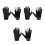 3Paires De Cyclisme Baseball Multi Respirants Solides 11