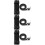 3Ensembles Support Épée PU Noir Ceinture Fixation Médiévale Fête 10