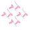 8Pz Leve Bici Rosa Compatibili Multimodello Resistenti 10