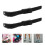 6Pièces Boucles De Serrage Roller Noir PP Design Multifonction 10
