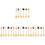 24Pièces Cuillères Halloween Design Métal Or Pour Usage 4