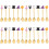 24Pièces Cuillères Halloween Design Métal Or Pour Usage 6