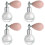 4Pièces Spray Poudre Glitter Corps 5