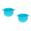 2Pièces Bol De Mélange Silicone Vert Accessoire DIY 5